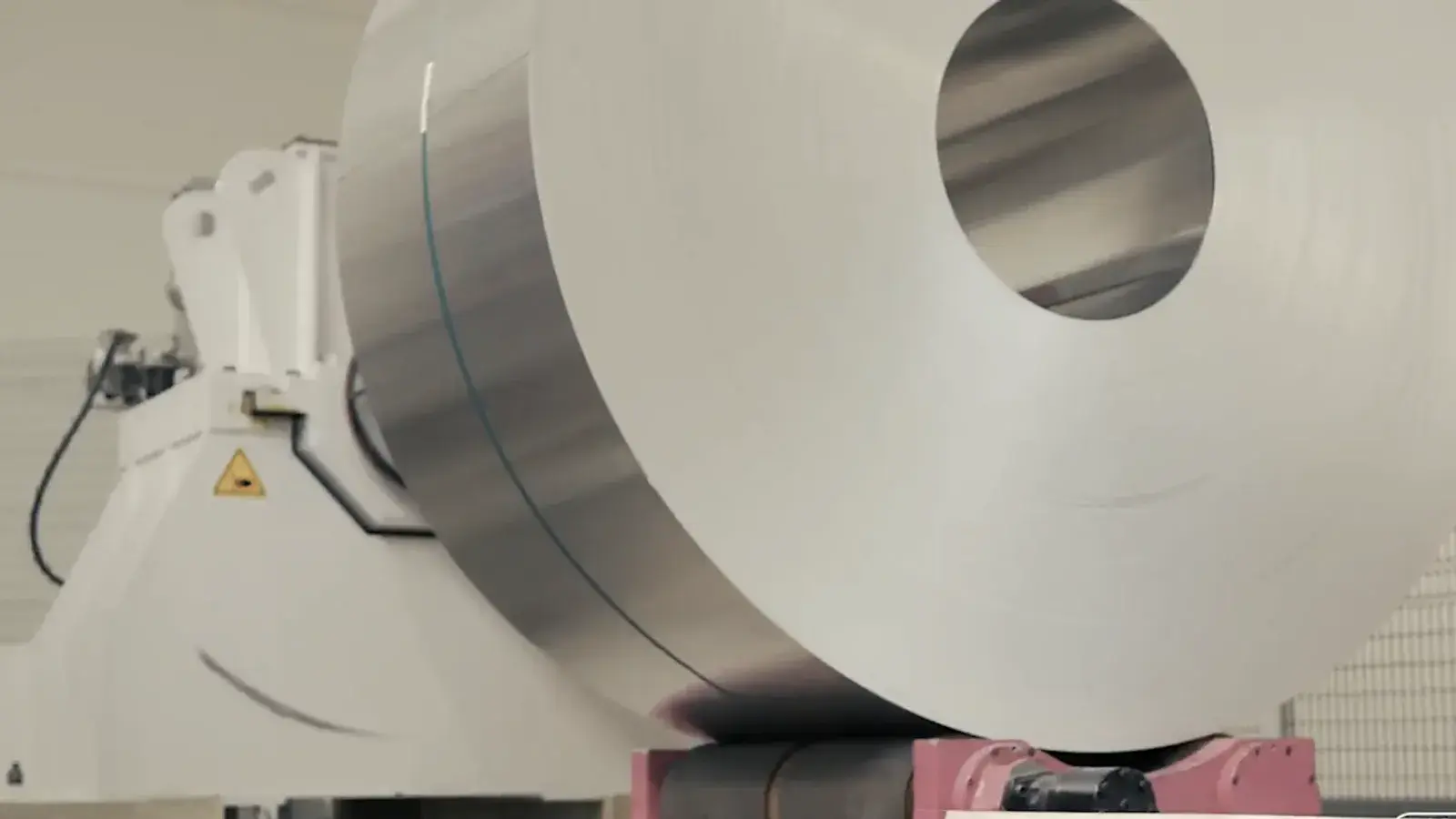 Aluminium Coil an der albko Anlage